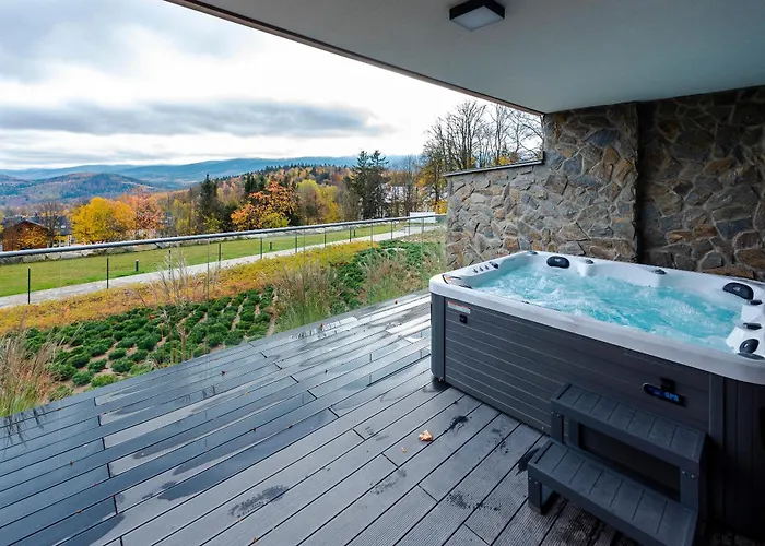 Aparts4u - Kras A103 Z Prywatnym Jacuzzi I Widokiem Na Gory